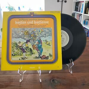 Wolfgang Amadeus Mozart Bastien and Bastienne Complete LP Philips PHC 9024